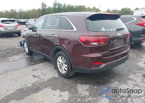 2019 Kia Sorento 2.4L Lx z USA, uszkodzony, nr VIN 5XYPGDA34KG448765
